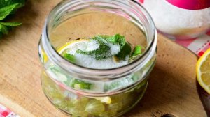 Компот из крыжовника Мохито на зиму