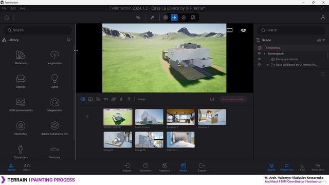 6.6 -Процесс покраски местности l смотреть онлайн