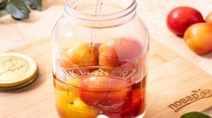 Компот из слив с косточками на зиму