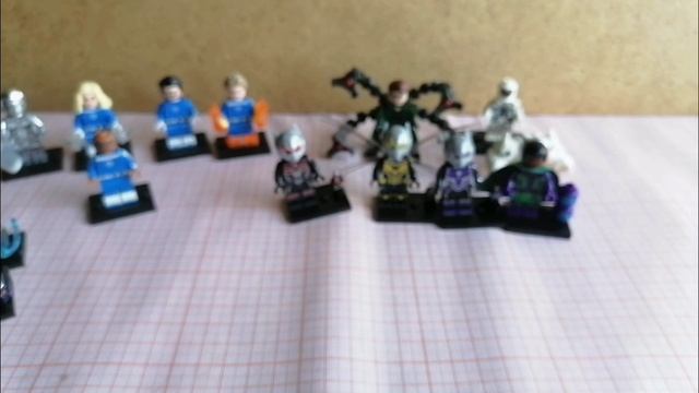 Lego минифигурки Marvel (аналог хорошего качества)