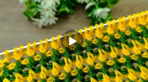 Узор крючком в тунисской технике вязания 🙂 #тунисскоевязание #всевжизнисвязано #вязаниекрючком