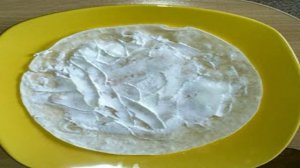 Лаваш с сыром и рыбой