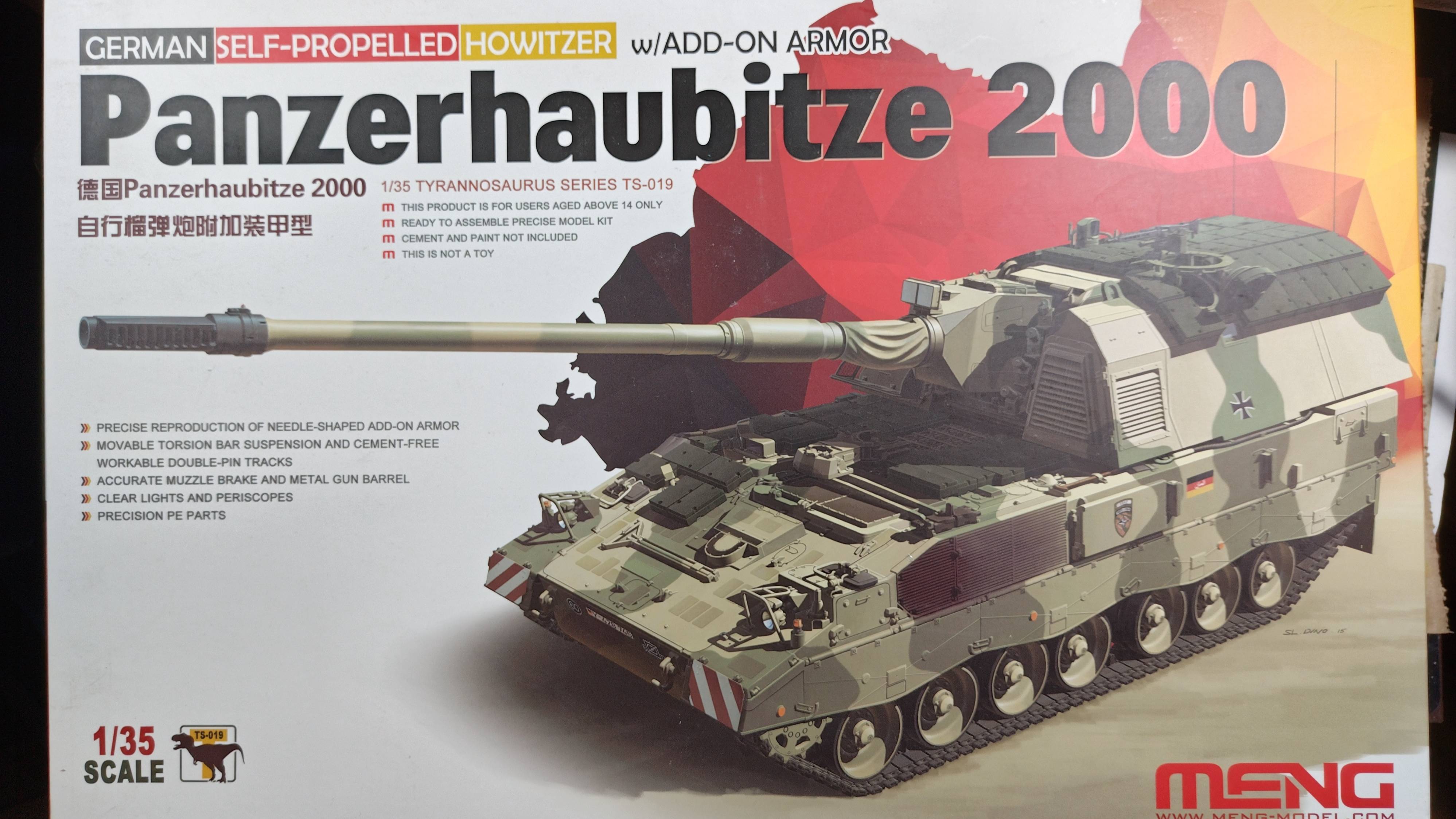 обзор PZH2000 от менг 1/35