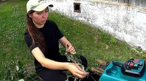 Вся РАБОТА в деревне ЗА 1 ДЕНЬ! 🤯 От огорода до щепореза.