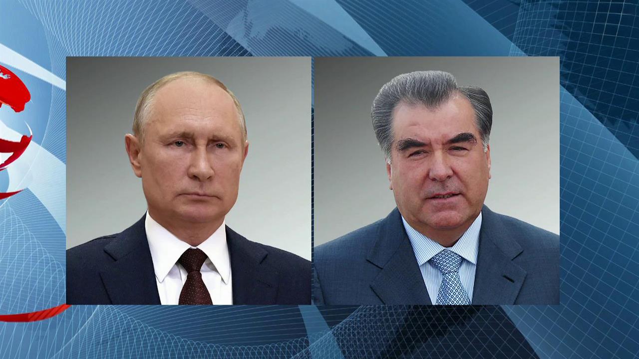 Владимир Путин направил поздравительную телеграмму президенту Таджикистана