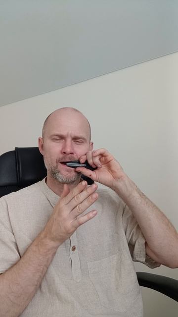 Варган черный под карбон Ля диез