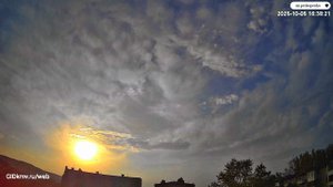 Закат 5 октября.Таймлапс в Пятигорске