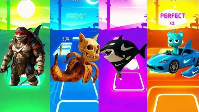 БИТВА БРЕЙНРОТ ninja turtle vs brainrot trulimicina banananini vs brainrot ballon  brainrot sprunki