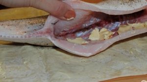 Лаваш с треской