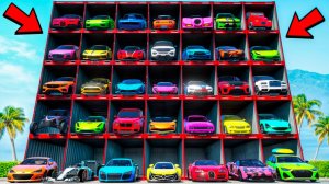 Открыли кучу контейнеров с чит тачками! Битва за контейнеры в ГТА 5 Онлайн