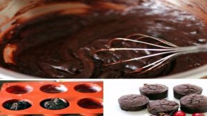 Мини-пирожные Черный лес