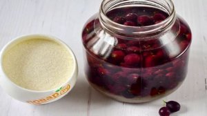 Компот из красного крыжовника