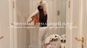 🍁Уютный домашний влог / Осенние покупки / Разбор гардероба / Уборка🧥