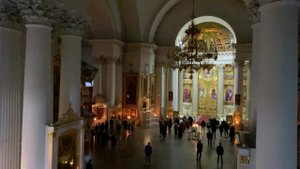 05.10.2025. Ранняя Литургия. Свято-Троицкий Измайловский собор Санкт-Петербурга.