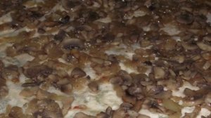 Лаваш с грибами и сыром