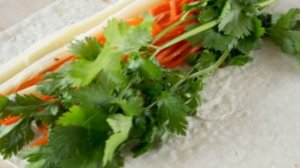 Лаваш с кальмарами