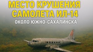 🏔 Поход к месту крушения самолёта ИЛ-14 (гора Острая, Южный Сахалин)