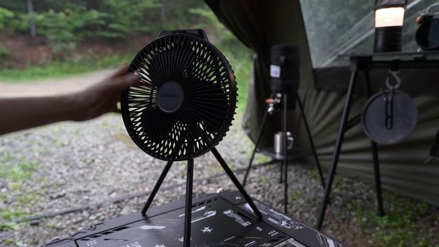 Кемпинг под дождем -  ASMR смотреть онлайн