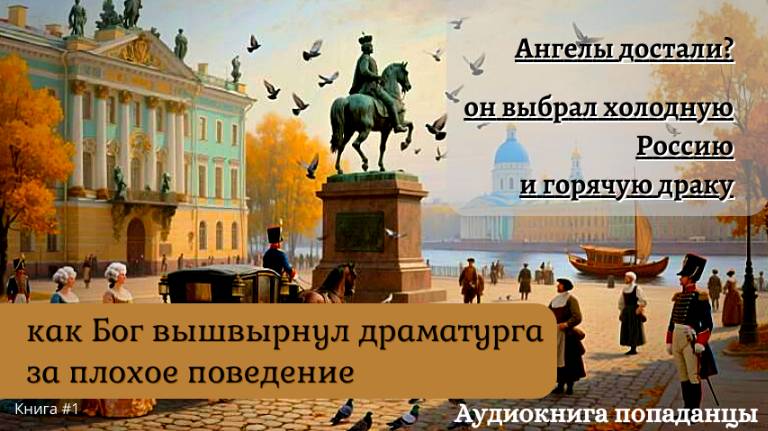Аудиокнига  Попаданцы  Как Бог вышвырнул драматурга за плохое поведение.  Книга # 1 из 4 часть 2