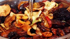 Компот из сухофруктов без сахара