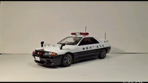 Nissan Skyline gt-r bnr32 patrol car