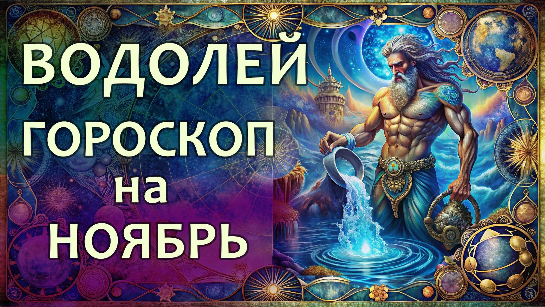 Гороскоп для Водолея на ноябрь 2025 года
