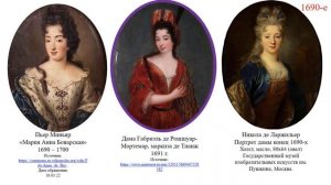 ЕВРОПЕЙСКИЙ ЖЕНСКИЙ КОСТЮМ 1690-Х ГОДОВ