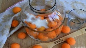 Компот из абрикосов на зиму (очень простой)