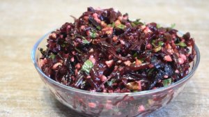 Свекольный салат за 3 минуты! Это супер БОМБА! Самый вкусный в мире закачаешься