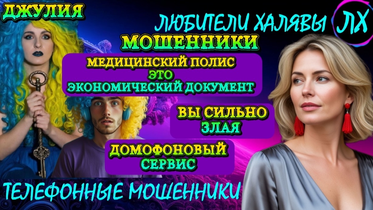 💫 ДЖУЛИЯ. ЗВОНЯТ МОШЕННИКИ | ТЕЛЕФОННЫЕ МОШЕННИКИ