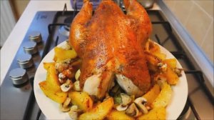 ЗАПЕЧЕННАЯ курица с КАРТОФЕЛЕМ и ГРИБАМИ Удивляем родных и друзей Готовим с любовью