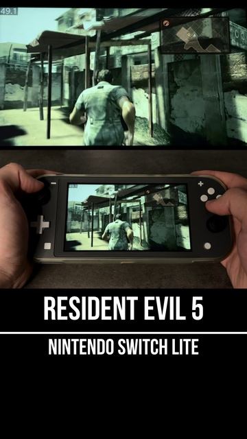 Resident Evil 5 Nintendo Switch Lite Gameplay смотреть онлайн
