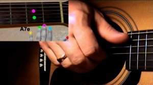 Как играть на гитаре песню ＂Дорогие мои москвичи＂