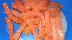 Лаваш с красной рыбой