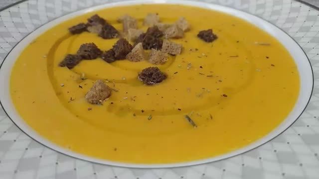 Овощной суп-пюре с чечевицей смотреть онлайн