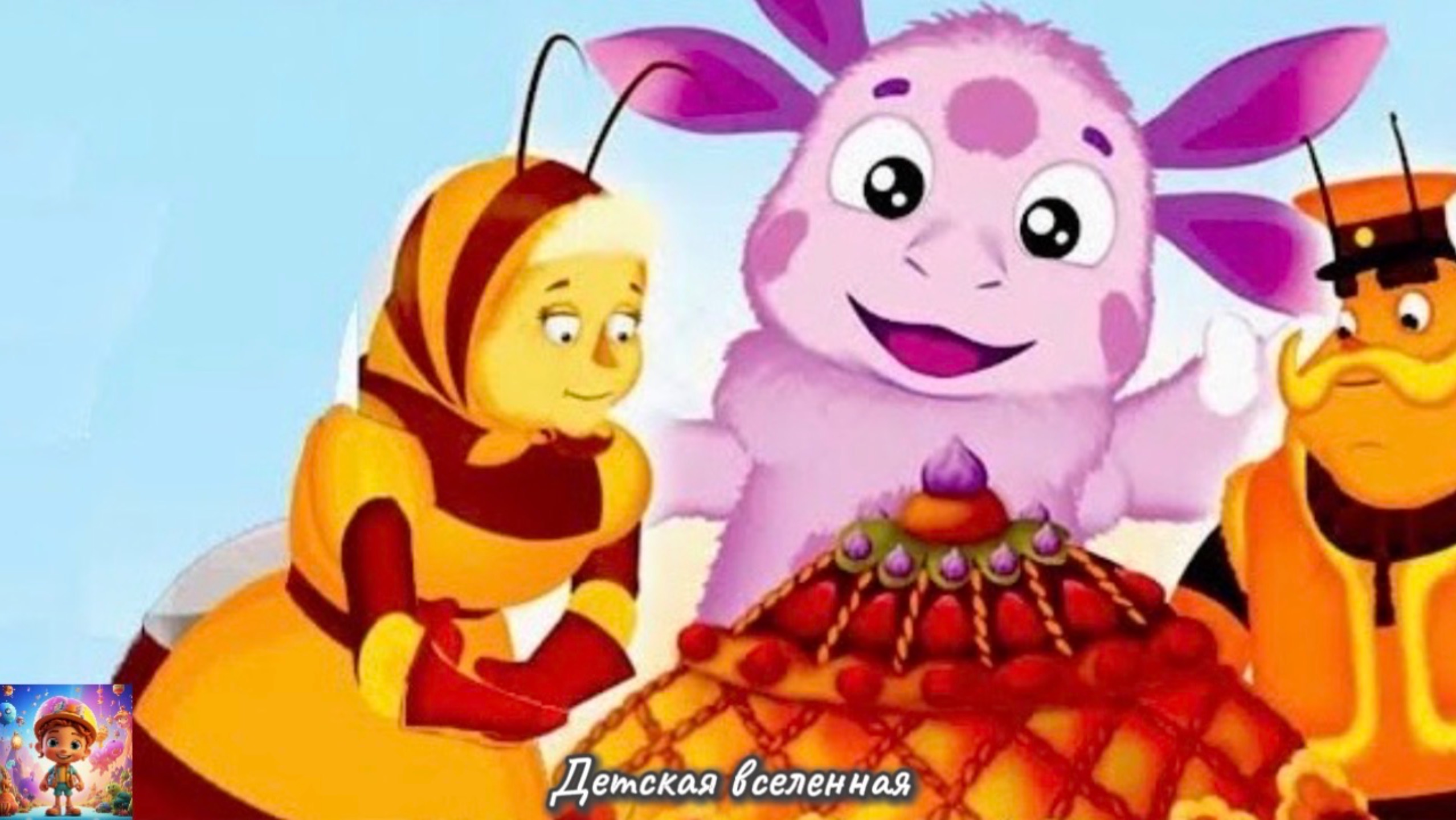 ЛУНТИК ГОТОВИТ ПИРОГ / СЕКРЕТ ПРИГОТОВЛЕНИЯ ОТ ДЕДУШКИ ШЕРА / ДЕТСКАЯ ВСЕЛЕННАЯ
