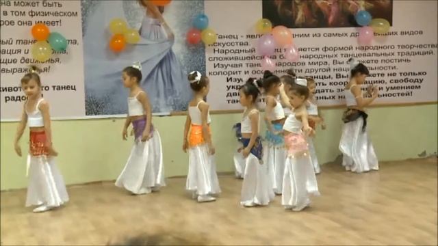 ТАНЕЦ АРАБСКИЕ СНЕЖИНКИ. Дети от 3 до 7 лет