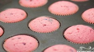 Маффины со сладкой ватой