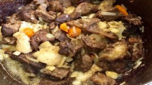 Казан кебаб с картошкой