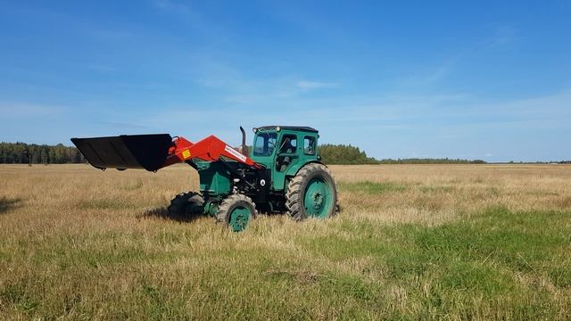 Погрузчик (КУН, ПКУ) Фаворит 800 для трактора Т40 (поднятие и опускание стрелы) смотреть онлайн