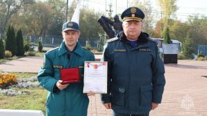 В преддверии дня гражданской обороны прошло торжественное мероприятие