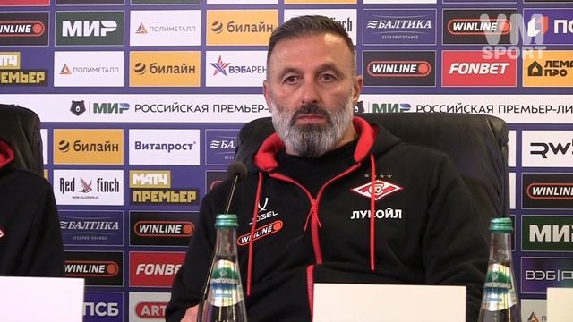 Ненад Сакич о плохом начале матча и о том, почему команда не сразу включилась в игру смотреть онлайн