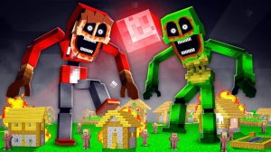 Джей Джей и Майки становятся гигантскими МИМИКАМИ - Майнкрафт Анимация