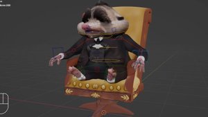 BLENDER 3.6 мистер Бик ригг