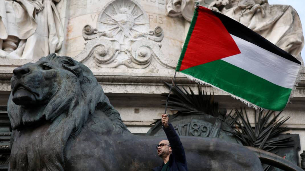 В Европе, Африке и Южной Америке проходят акции в поддержку Палестины