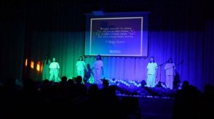 Выступление 151 группы.