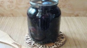 Концентрированный компот из слив