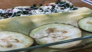 Лазанья с баклажанами
