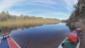 40 километров на сапах по Большой Кокшаге. 5 октября 2025 года.