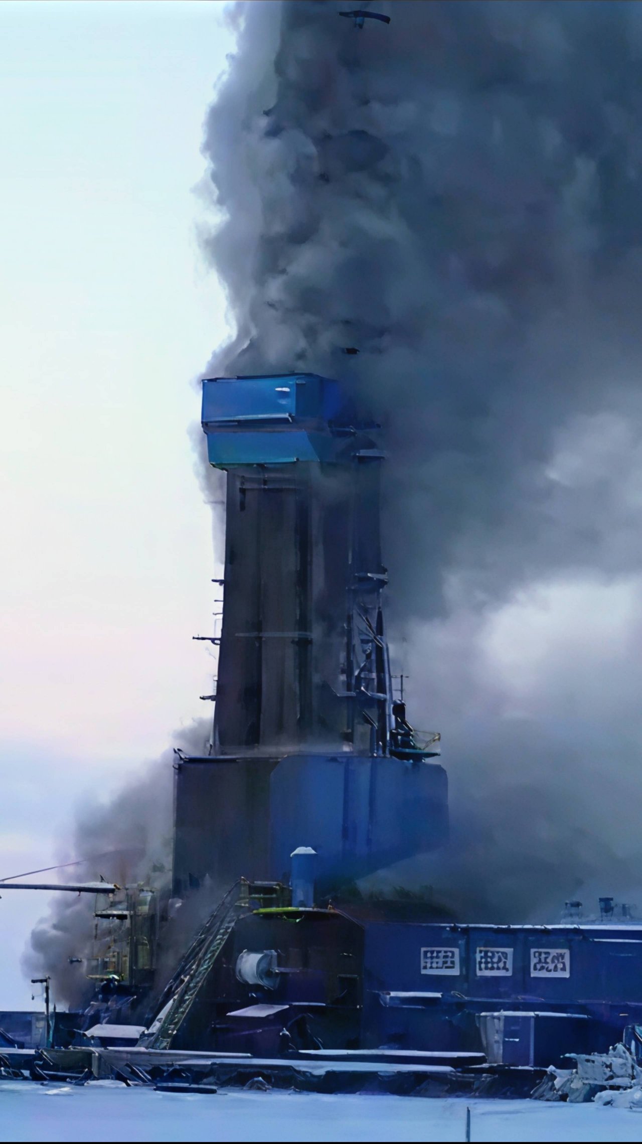 ЧП на буровой, выброс газа на скважине. ГНВП⛲